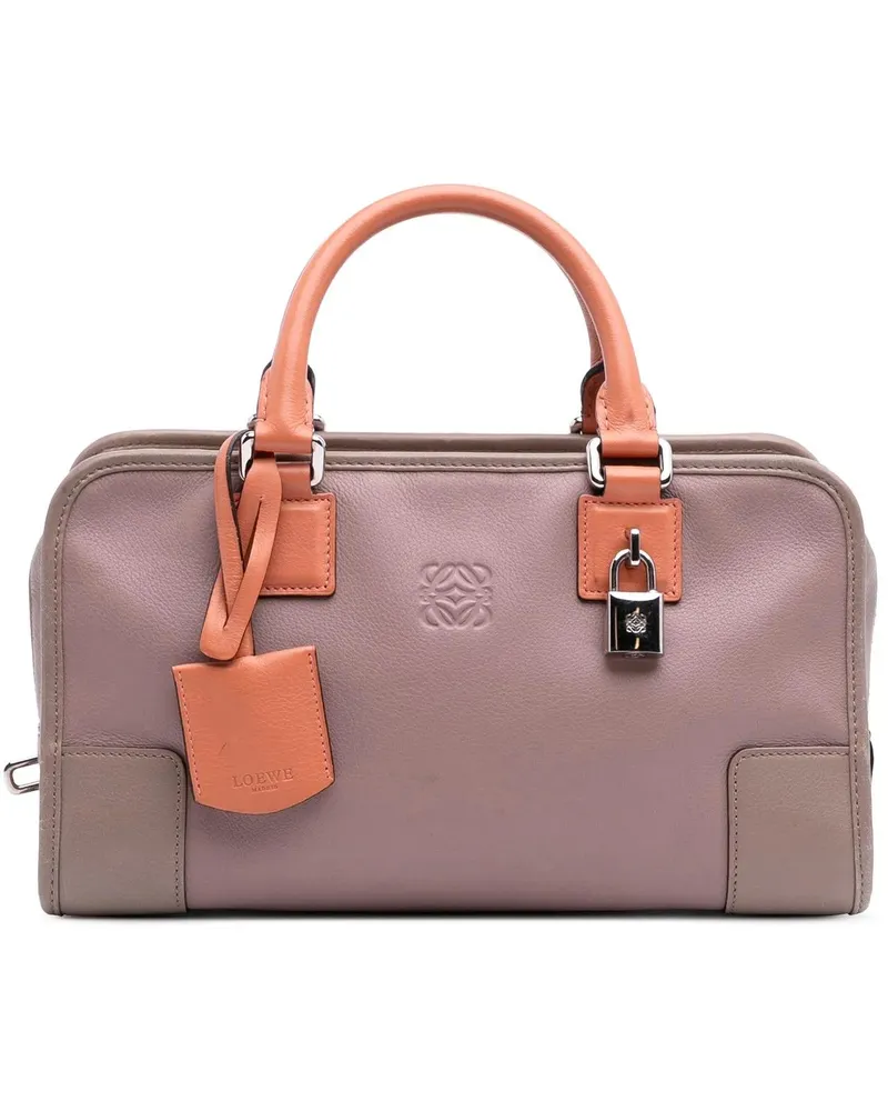Loewe Crossbody Bags Tricolor Leather Amazona 28 rosa Gold