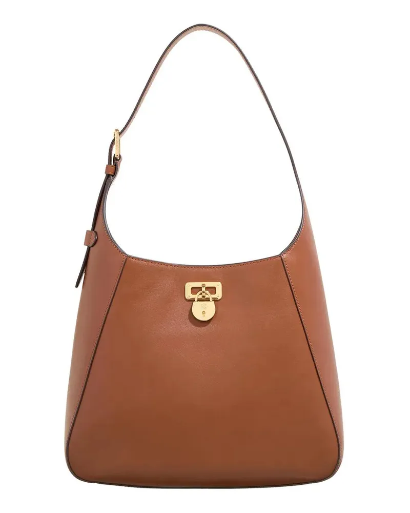 Ralph Lauren Hobo Bags Tanner Lg Sh-Shoulder Bag-Large cognacbraun Cognacbraun