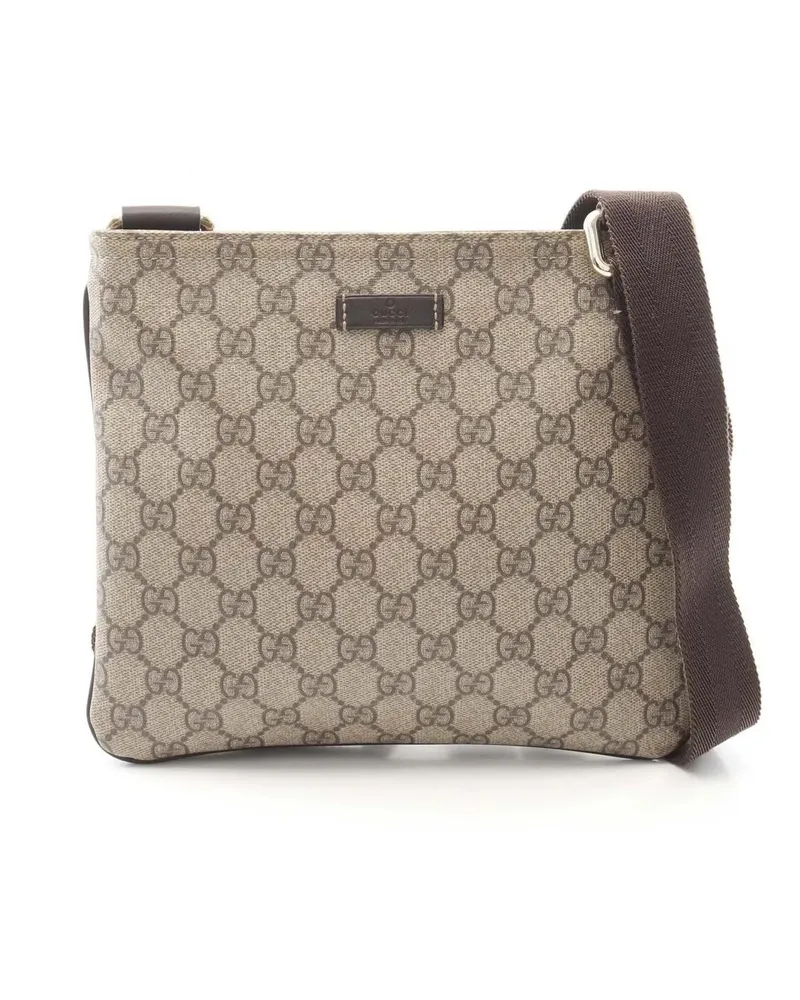 Gucci Hobo Bags GG Supreme Crossbody braun Braun