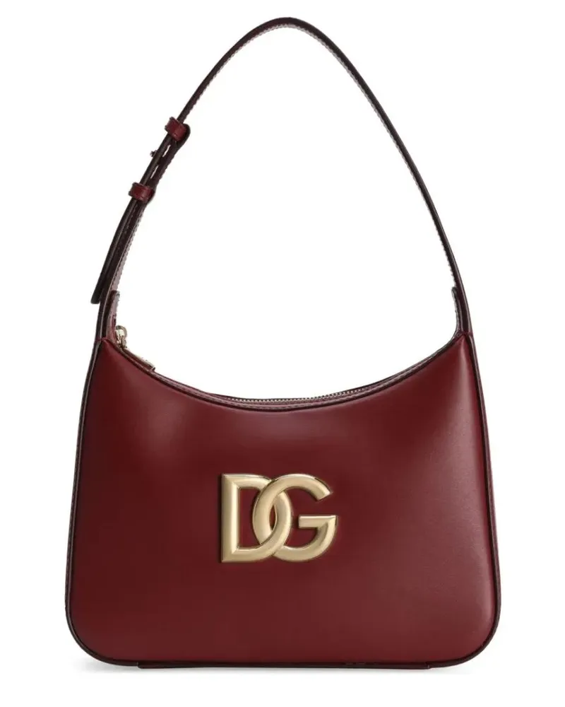 Dolce & Gabbana Hobo Bags "3.5" Shoulder Bag rot Rot