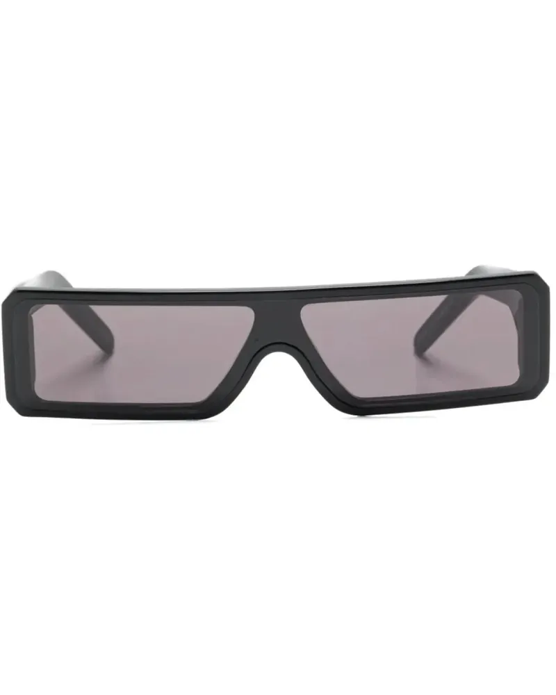Rick Owens Sonnenbrillen  black Schwarz