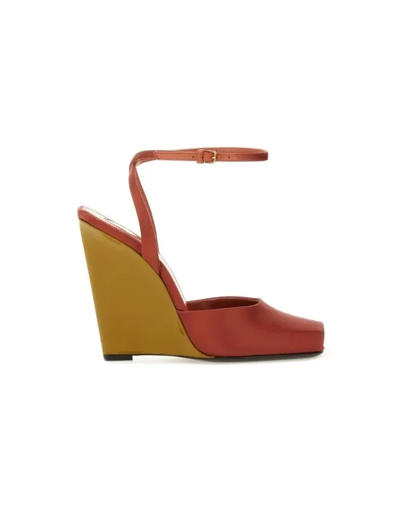 Saint Laurent Sandalen "The Scandal" Sandal rot Rot