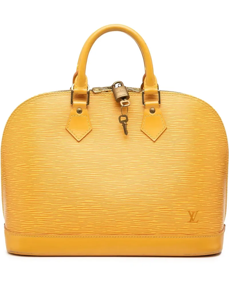 Louis Vuitton Crossbody Bags Epi Alma PM gelb Gelb