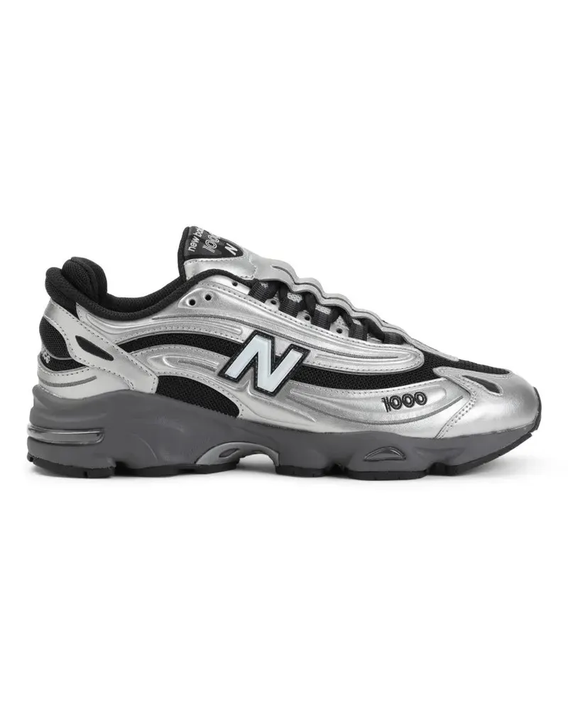 New Balance Low-Top Sneaker Sporty Silver Sneakers With Breathable Mesh silberfarben 