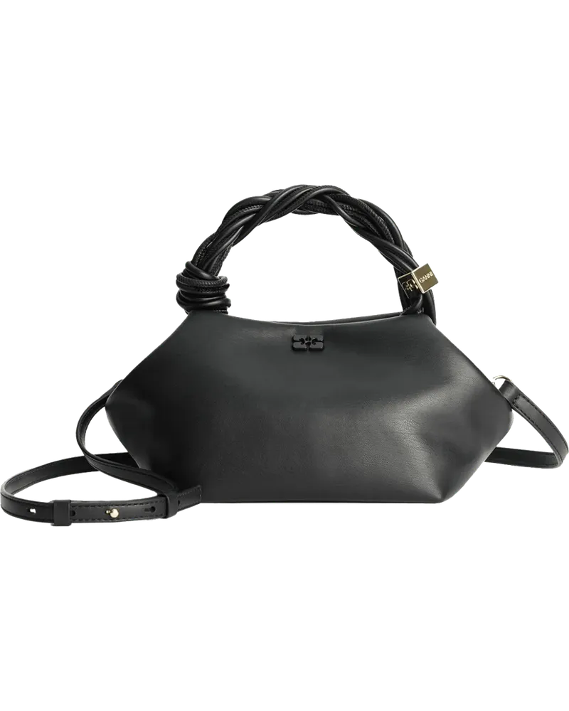 Ganni Crossbody Bags Bou Bag Small Black schwarz Schwarz