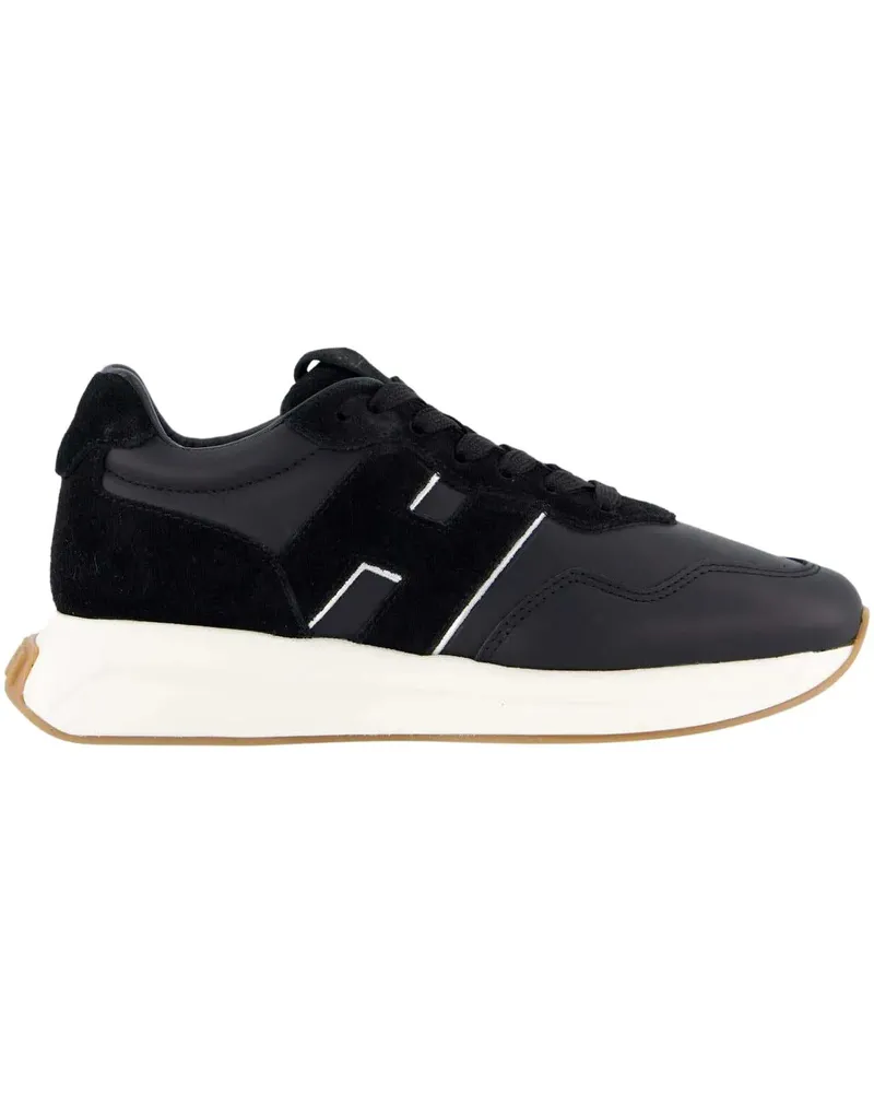 Hogan Low-Top Sneaker Dames H641 Sneaker Zwart schwarz Schwarz
