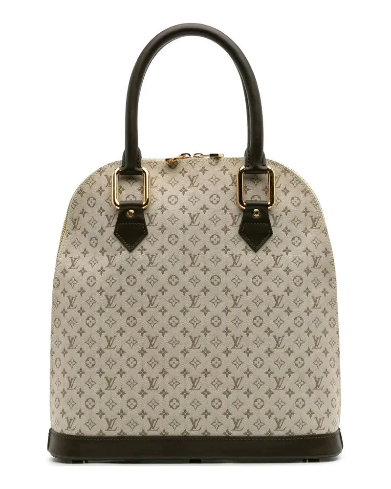 Louis Vuitton Crossbody Bags Monogram Mini Lin Alma Haut braun Braun