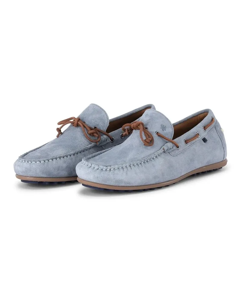 Van Bommel Low-Top Sneaker Loafer De Drijver blau Blau