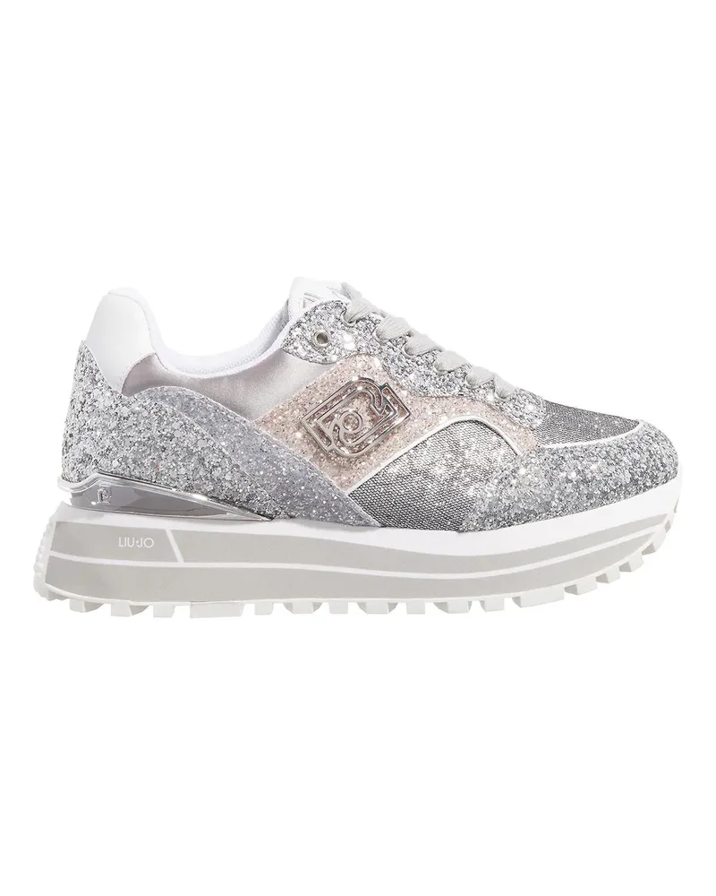 Liu Jo Sneaker  Maxi Wonder 73 silberfarben 