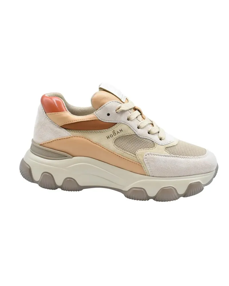 Hogan Laced Sneakers With Design bunt Bunt