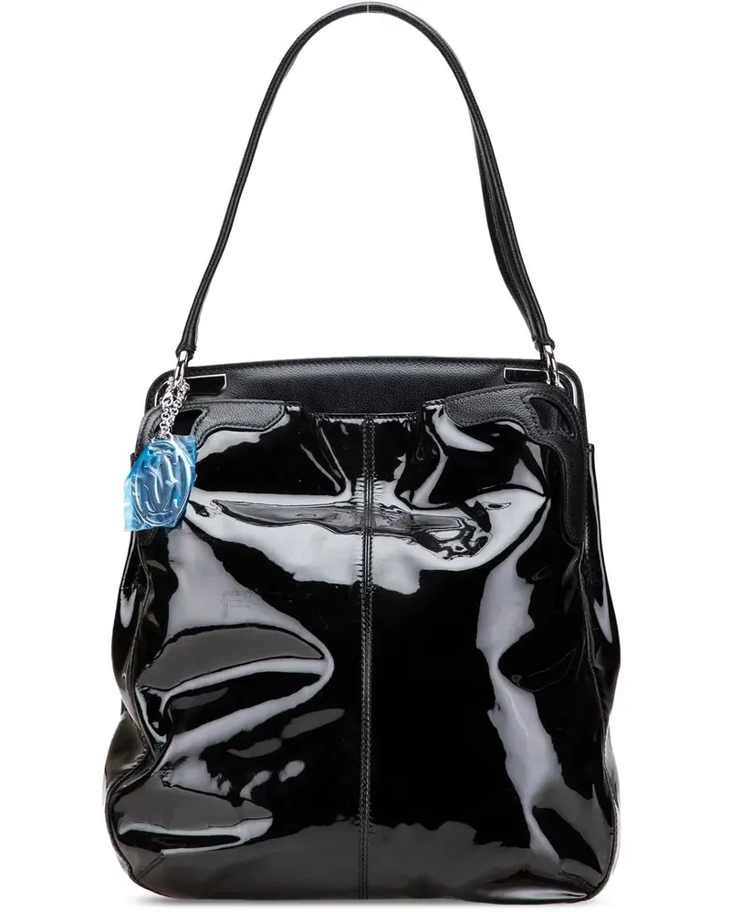 Cartier Hobo Bags Patent Marcello De  Shoulder Bag schwarz Schwarz