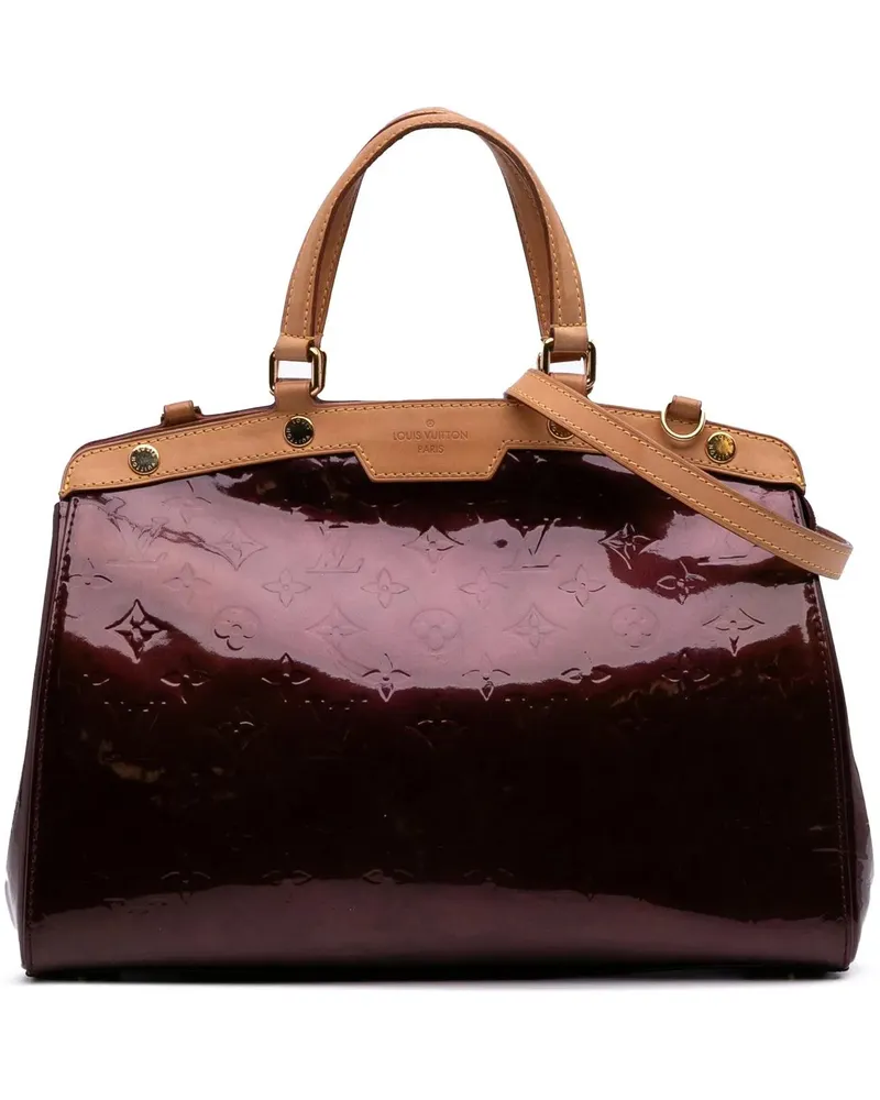 Louis Vuitton Hobo Bags Monogram Vernis Brea MM rot Rot