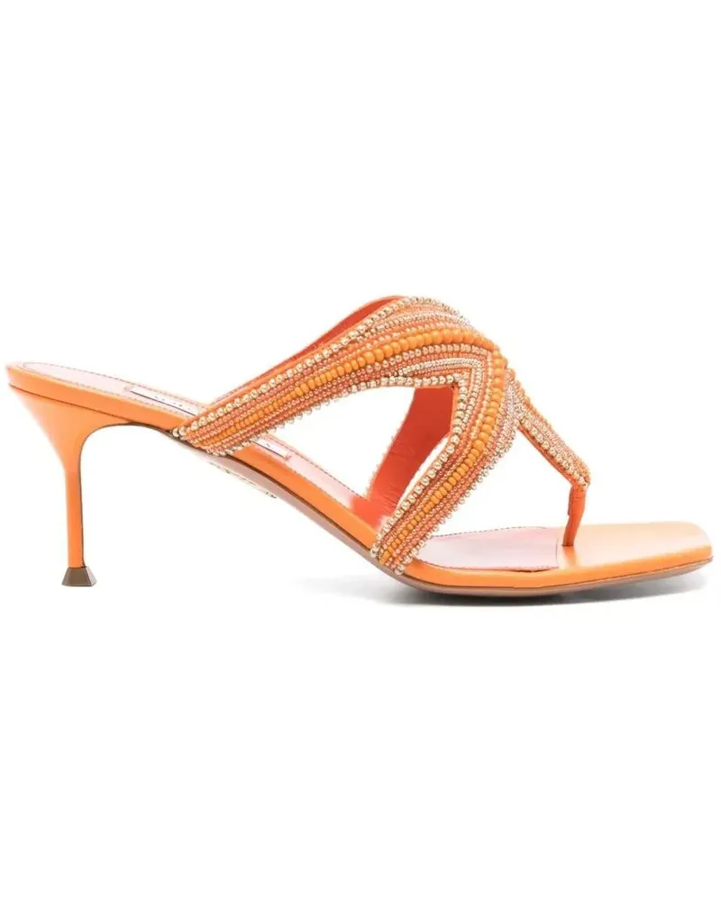 Aquazzura Sandalen Sandals Yellonorange gelb Gelb