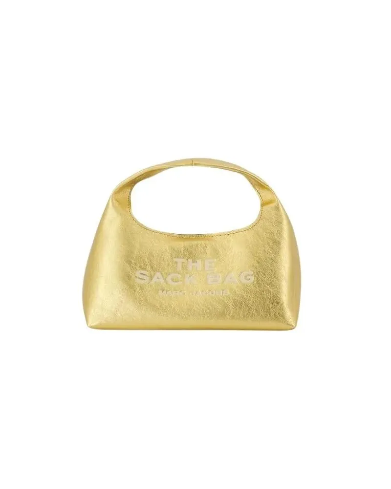 Marc Jacobs Crossbody Bags The Mini Sack Purse - Leather - Gold goldfarben 