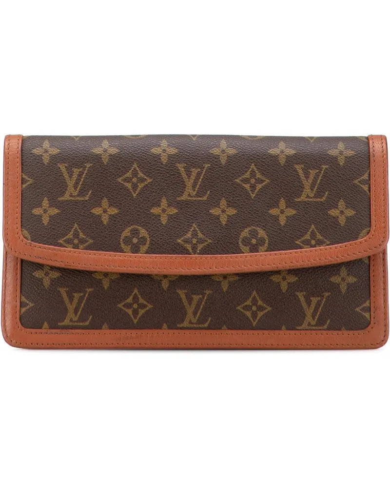 Louis Vuitton Clutches Monogram Pochette Dame PM braun Braun