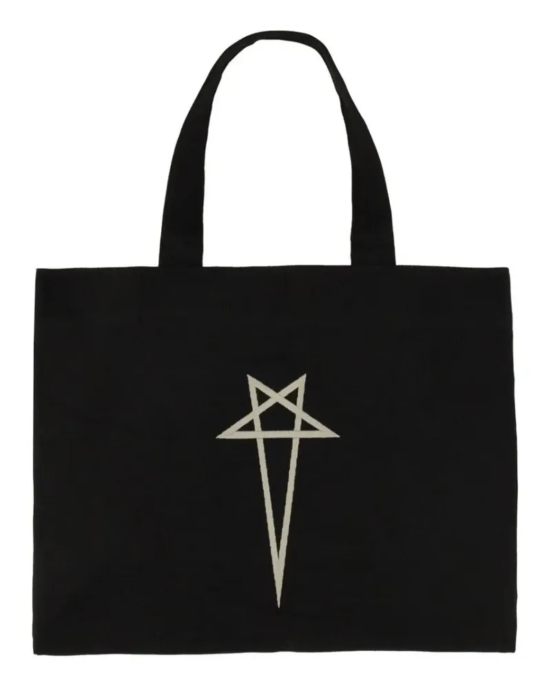 Rick Owens Shopper & Totes Beach Tote Bag schwarz Schwarz