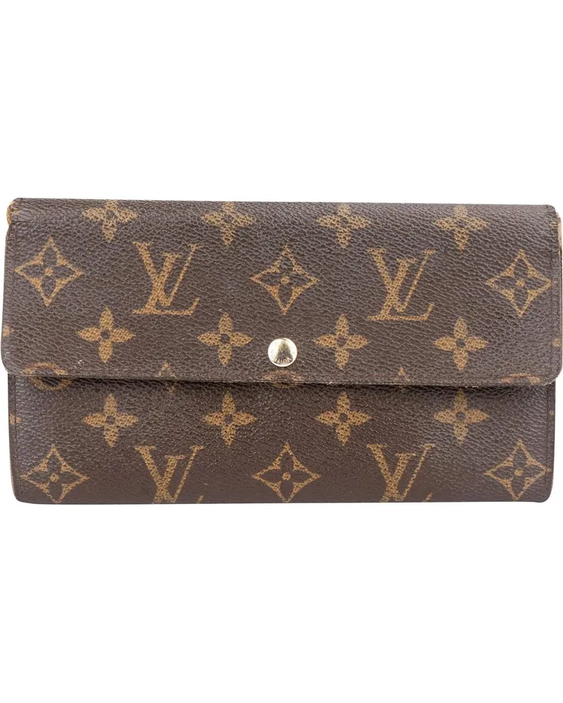 Louis Vuitton Portemonnaie  Canvas Monogram Sarah Wallet bunt Bunt