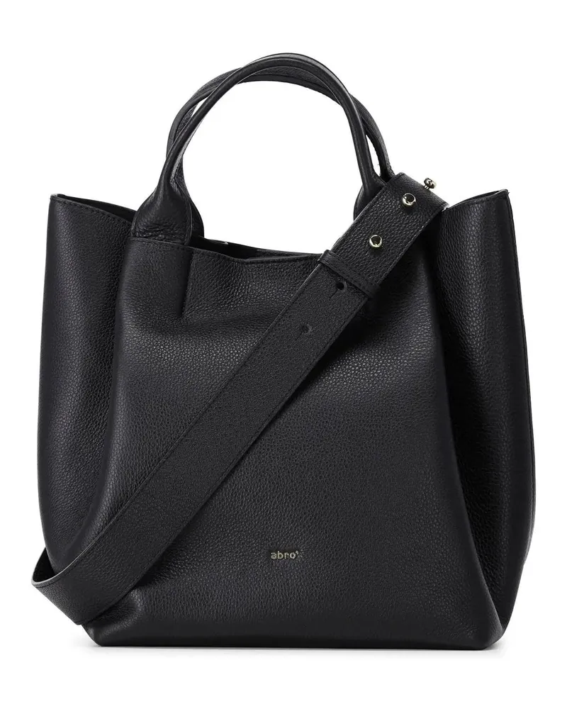 Abro Crossbody Bags Shopper Essential Medium schwarz Schwarz