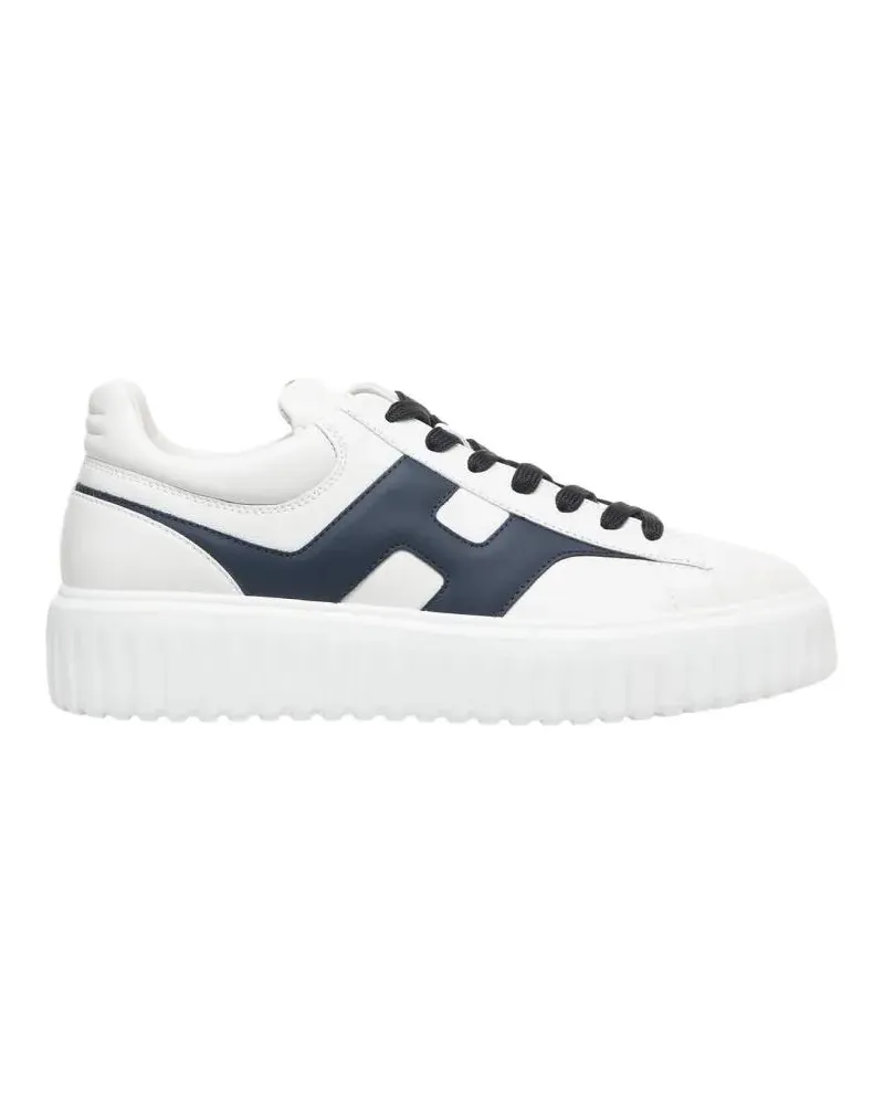 Hogan Low-Top Sneaker Nappa Leather Sneakers weiß Weiß