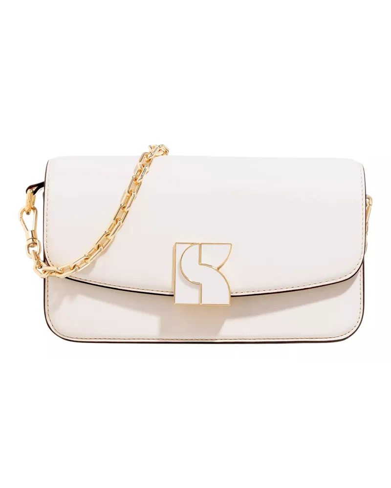 Kate Spade Crossbody Bags Dakota Smooth Leather Small Crossbody creme Creme