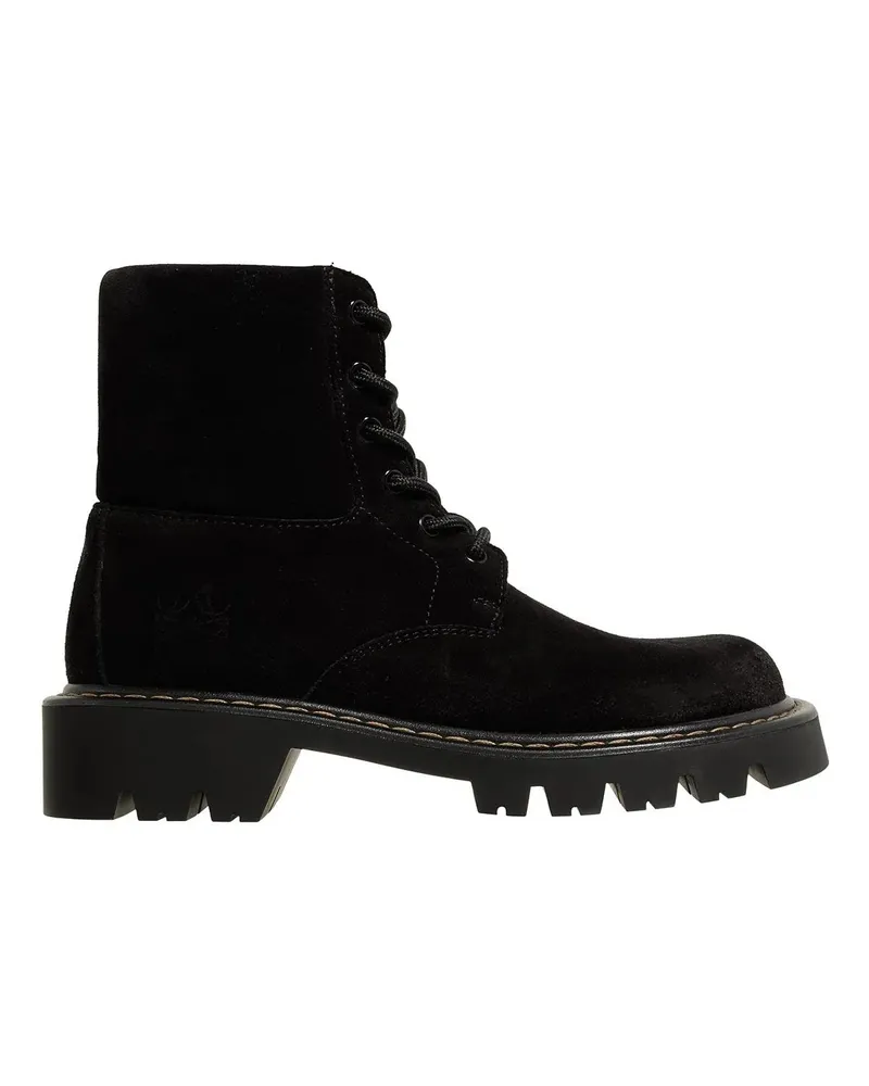 Loewe Slipper & Pantoletten Boots Lace Up schwarz Schwarz
