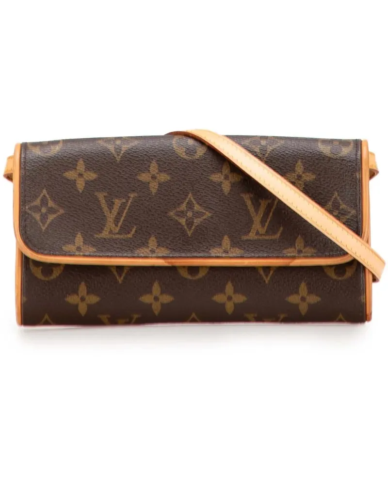 Louis Vuitton Hobo Bags Monogram Pochette Twin PM braun Braun