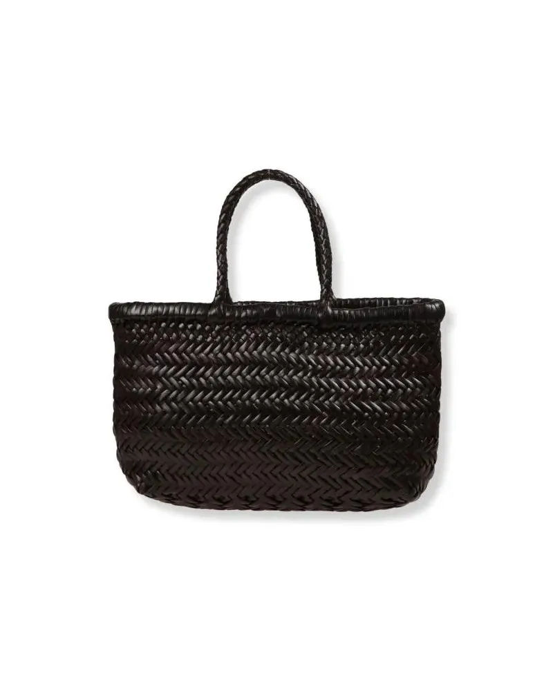 Dragon Diffusion Shopper & Totes Mini Flat Gora Basket Bag braun Braun