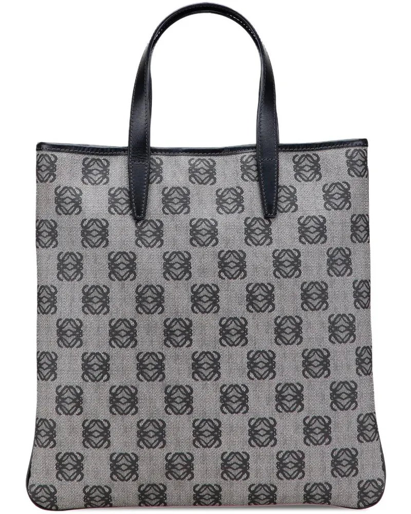 Loewe Shopper Anagram Coated Canvas Tote grau Grau