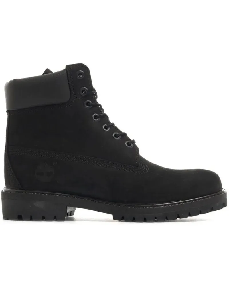 Timberland Stiefel Laced Ankle Boot With Logo schwarz Schwarz