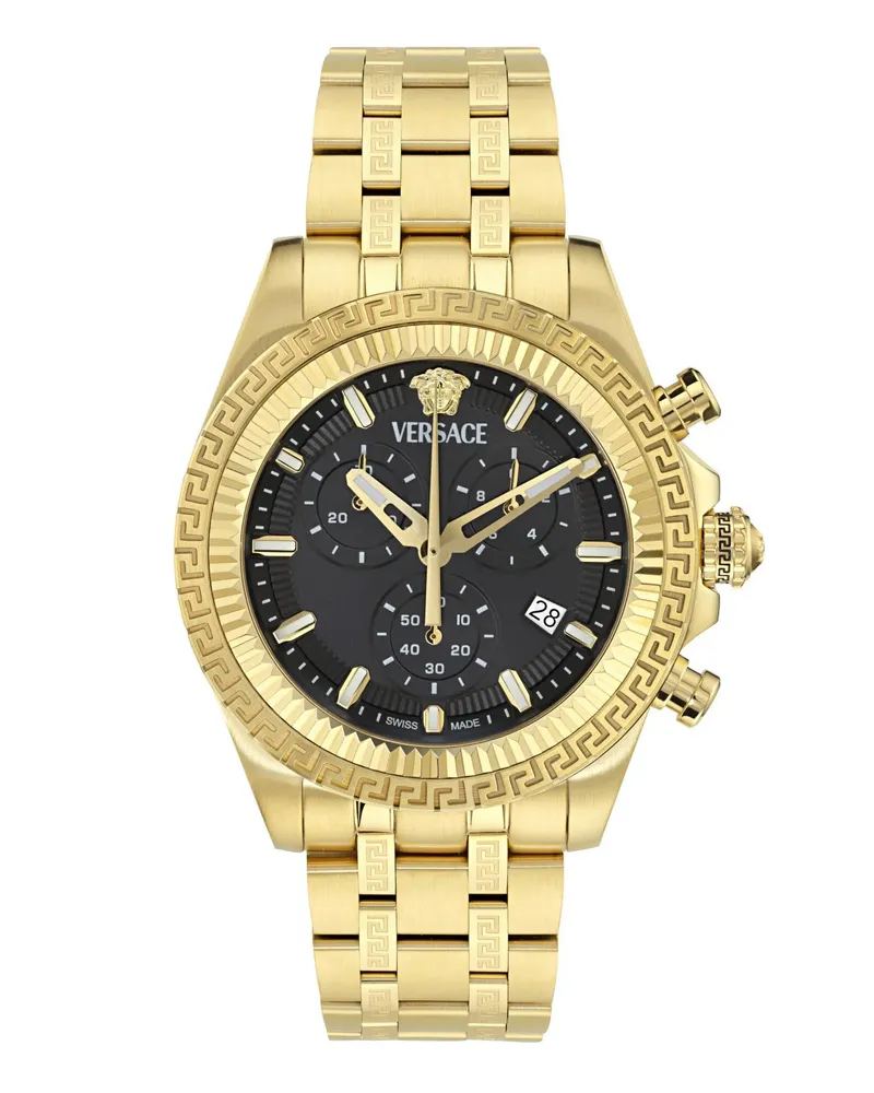 Versace Uhren Quarz-Chronographenuhr  Fornax gold Gold
