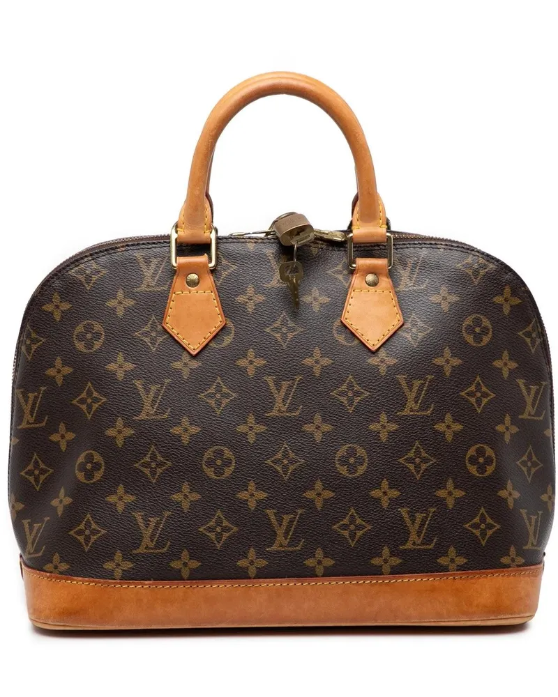 Louis Vuitton Crossbody Bags Monogram Alma PM braun Braun