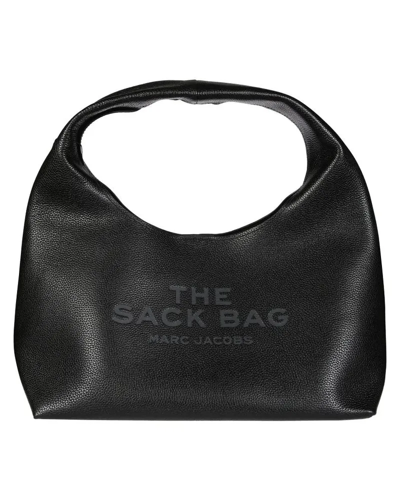 Marc Jacobs Hobo Bags Peppled Black Shoulder Bag schwarz Schwarz