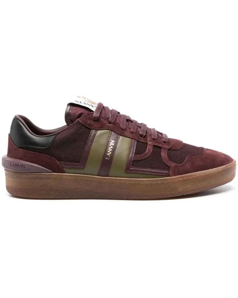 Lanvin Low-Top Sneaker Sneakers Burgundygreen rot Rot