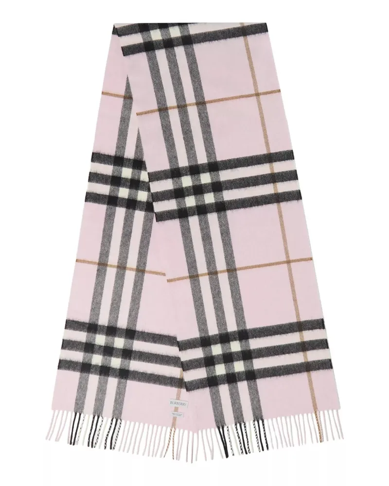 Burberry Tücher & Schals Giant Check Cashmere Scarf Gold