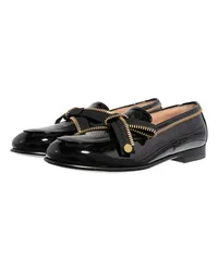 Moschino Loafers & Ballerinas Bow Zip Schwarz