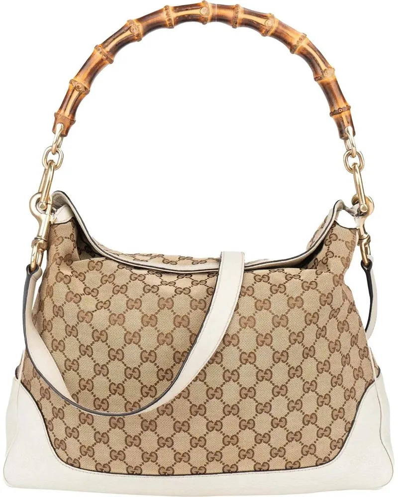 Gucci Crossbody Bags  GG Monogram Bamboo Handbag bunt Bunt