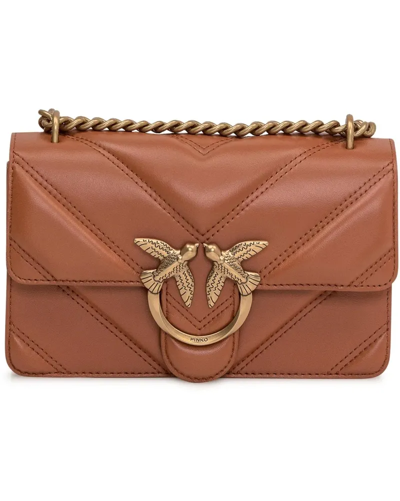 Pinko Crossbody Bags Borsa Love One Mini Light braun Braun