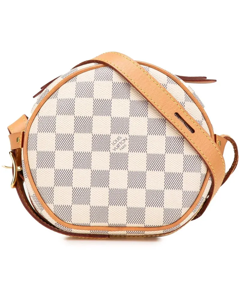 Louis Vuitton Hobo Bags 2020 Damier Azur Boite Chapeaux Souple PM grau Grau