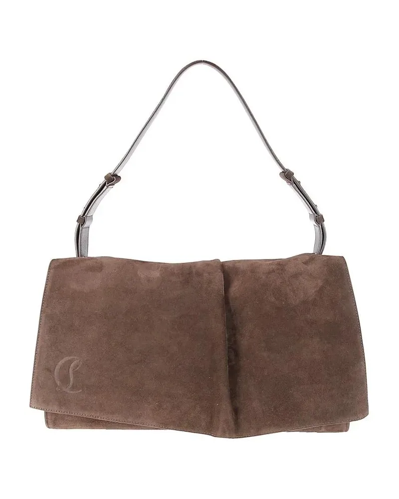 Christian Louboutin Hobo Bags Large Baggy Shoulder Bag braun Braun