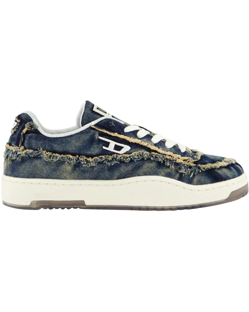 Diesel Low-Top Sneaker Heren Tracker-D Sneaker Blauw blau Blau