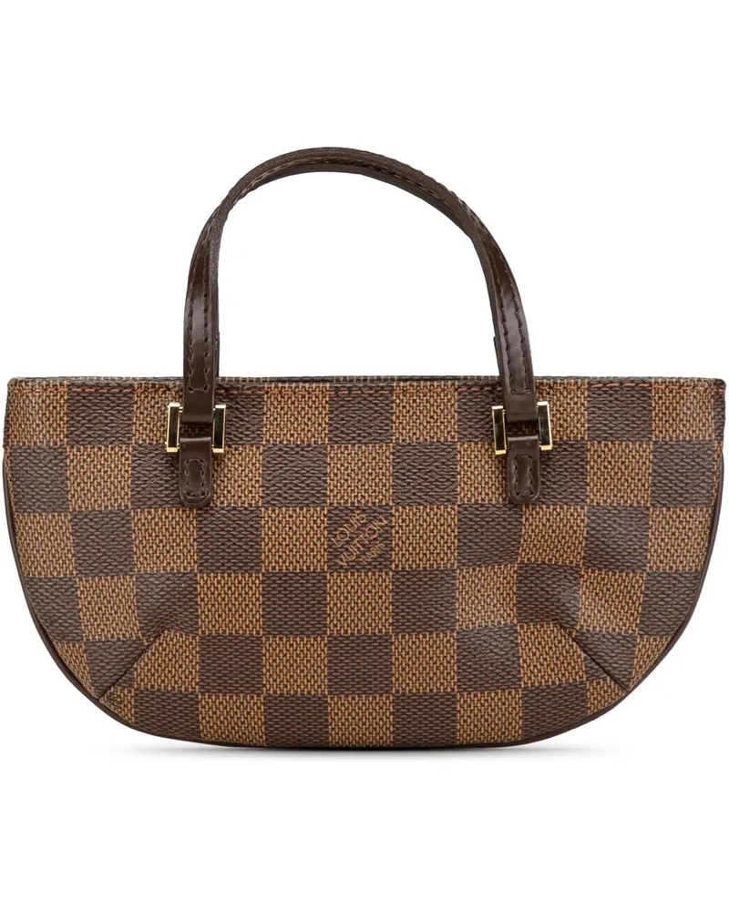 Louis Vuitton Crossbody Bags Damier Ebene Manosque Pochette braun Braun