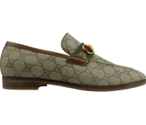 Loafer Mocassino da Uomo Horsebit GG Supreme beige