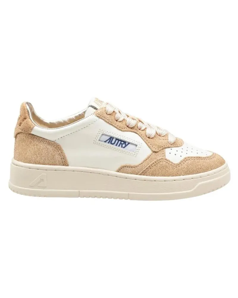 AUTRY Low-Top Sneaker Medalist Sneakers In Leather beige Beige