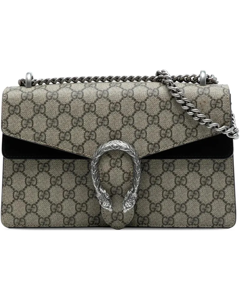 Gucci Hobo Bags Medium GG Supreme Dionysus Shoulder Bag braun Braun