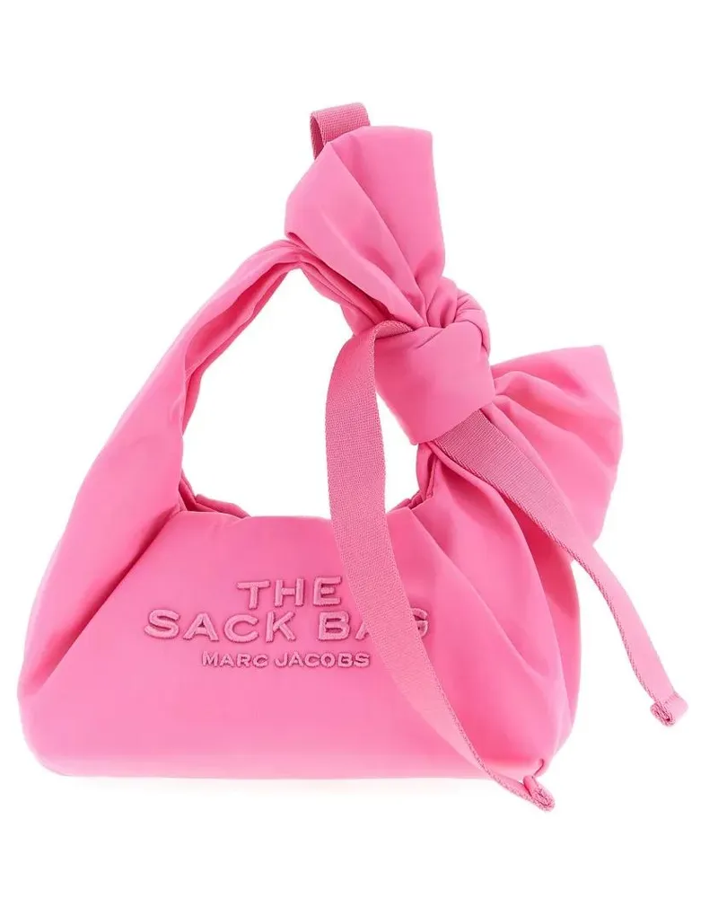 Marc Jacobs Crossbody Bags The Bow Nylon Mini Sack' Handbag pink Rosa