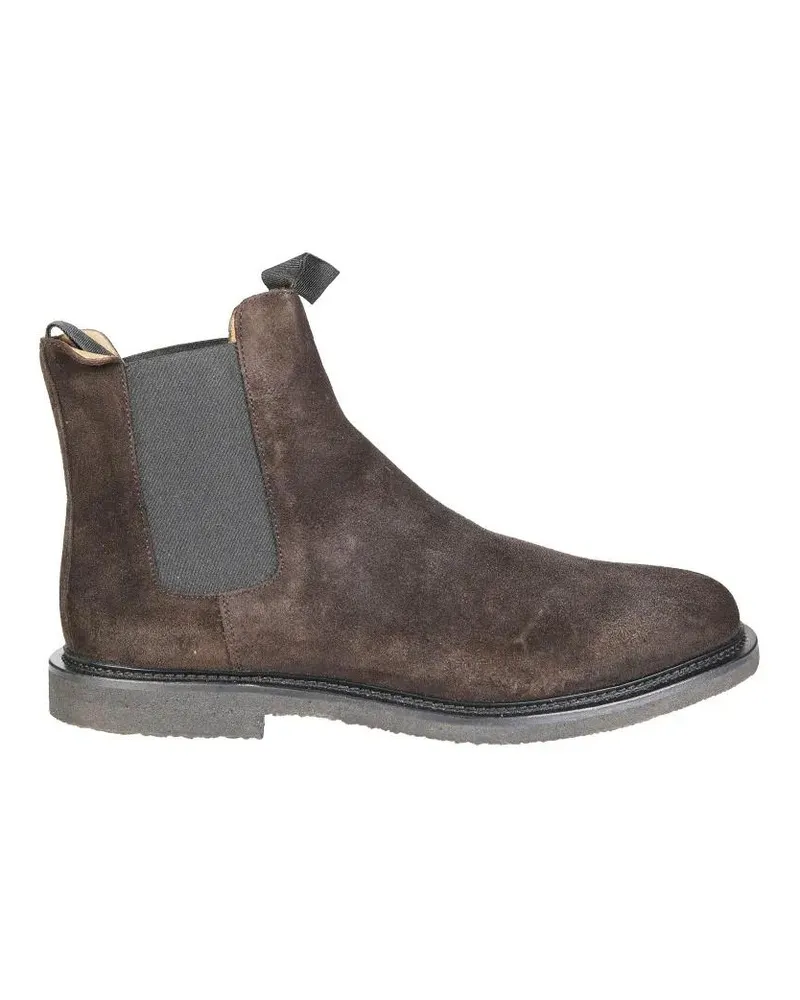 Common Projects Stiefel Chealsea Suede Boots grau Grau