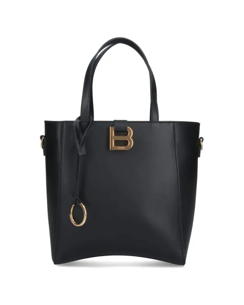 Balenciaga Shopper & Totes Small 'Hourglass' Tote Bag – Black schwarz Schwarz