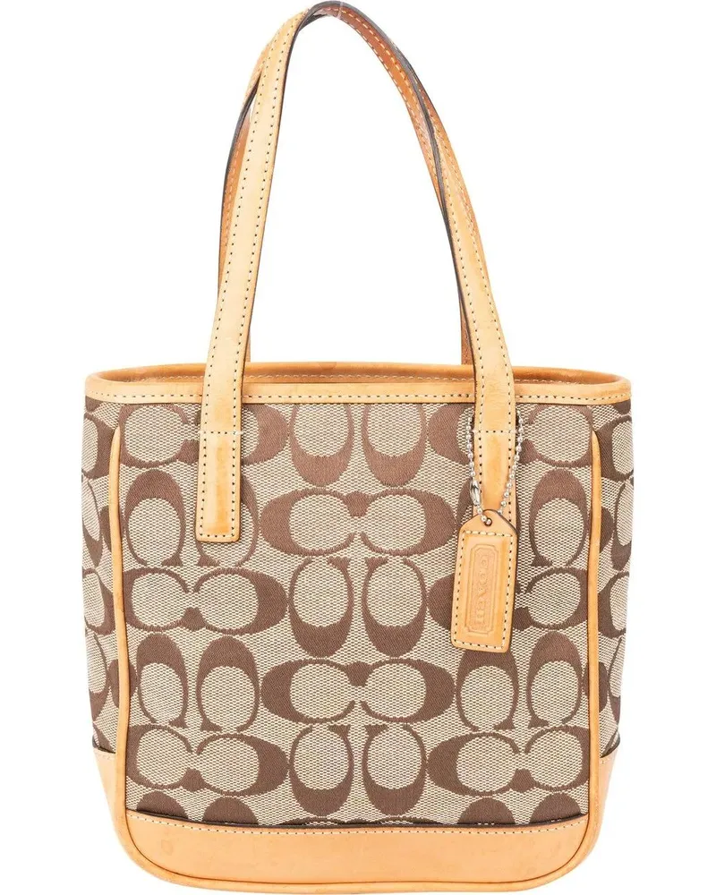 Coach Crossbody Bags  Monogram Mini Handbag braun Braun