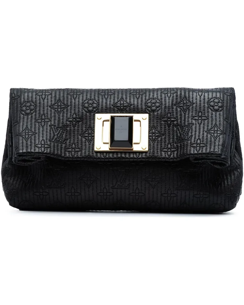 Louis Vuitton Clutches Monogram Pochette Altair schwarz Schwarz