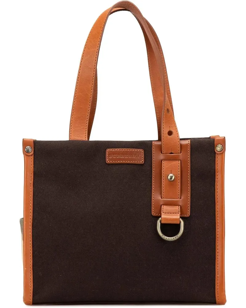 Burberry Shopper Canvas Tote braun Braun